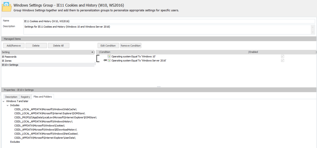 Roaming Ie 11 Cookies And History And The Impact On Logon Times